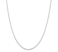 Sterling Argento Massiccio 1.5mm Cavo Collegamento Catena Con / Molla Ring