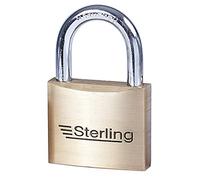Sterling BPL152KA52 50 mm - Lucchetto con chiave, in ottone