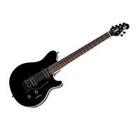 Music Man Axis AX3S AX3S - Corpo per chitarra elettrica, a 6 corde, colore nero, con rilegatura bianca (AX3S-BK-R1)