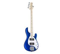 Sterling by Music Man StingRay RAY5 HH MN Cobra Blue - Basso elettrico a 5 corde
