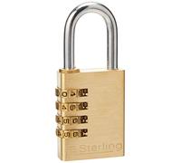 Sterling CPL140 Lucchetto a Combinazione, Ottone, 40mm