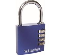 Sterling CPL141 Lucchetto a combinazione in alluminio a 4 cifre, 40 mm