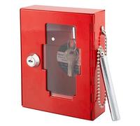 Sterling EB01 Cassetta per Chiavi di Emergenza, con Martello in Vetro, Rosso, 120mm x 150mm x 40mm