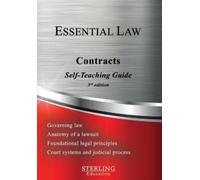 Sterling Education Contracts (Tascabile) Essential Law Self-Teaching Guides
