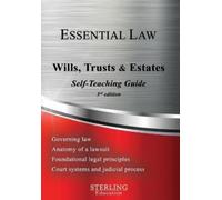Sterling Education Wills, Trusts & Estates (Tascabile)