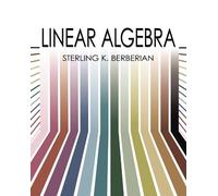Sterling K. Berberian Linear Algebra (Tascabile) Dover Books on Mathema 1.4tics