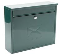 Sterling MB02G - Cassetta della posta Elegance, colore: Verde