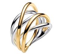 Sterling Silver And 14k Gold-Plated Ring