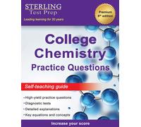 Sterling Test P Sterling Test Prep College Chemistry Practice Questi (Tascabile)