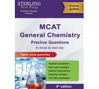 Sterling Test P Sterling Test Prep MCAT General Chemistry Practice Q (Tascabile)