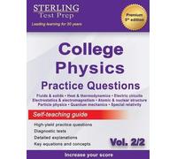 Sterling Test Pr Sterling Test Prep College Physics Practice Questio (Tascabile)