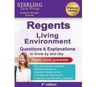 Sterling Test Pre Regents Living Environment Questions & Explanation (Tascabile)