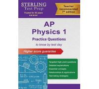 Sterling Test Prep AP Physics 1 Practice Questions (Tascabile)