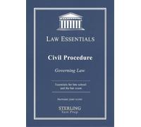 Sterling Test Prep Frank Addivinola Civil Procedure, Law Essentials (Tascabile)