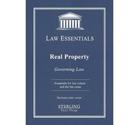 Sterling Test Prep Frank Addivinola Real Property, Law Essentials (Tascabile)