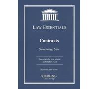 Sterling Test Prep Frank J Addivinola Contracts, Law Essentials (Tascabile)