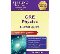 Sterling Test Prep GRE Physics Essential Content (Tascabile)