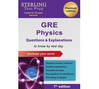 Sterling Test Prep GRE Physics (Tascabile)