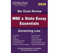 Sterling Test Prep MBE and State Essay Essentials (Tascabile)