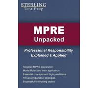 Sterling Test Prep MPRE Unpacked (Tascabile)