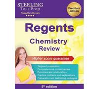 Sterling Test Prep Regents Chemistry Review (Tascabile)