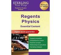 Sterling Test Prep Regents Physics (Tascabile) New York Regents Exam Study AIDS