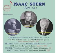 Audio Cd Isaac Stern: Live, Vol. 3 (2 Cd)