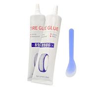 Sternstunde Colla Per Riparazione Pneumatici, Set Di Colla Per Pneumatici Impermeabile Da 120ml, Colla Per Riparazioni In Gomma Multiuso, Colla Istantanea Per Auto/Moto/Biciclettes