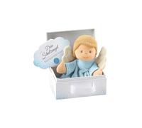 Sterntaler 3211895-Doudou con Angelo Custode, Misura M, Colore Blu, 3211895