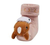 Sterntaler Baby Rasselsocken Pferd Calzini con sonaglio a Cavallo, Rosa Polvere, 16 Unisex-Bimbi