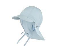 Sterntaler Baby Schirmmütze Nackens. Einfarbig Cappello da Sole, Azzurro, 5 3/4