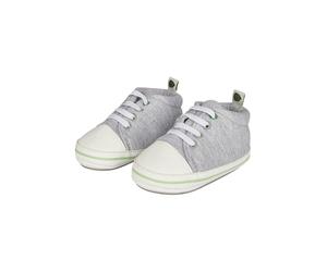 Sterntaler Baby Schuhe Rexi Grau, Mocassino Bimbo 0-24, Grigio Medio, 16 EU