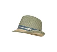 Sterntaler Baby Strohhut Meliert, Cappello da Sole, Blu Medio, 6 1/4