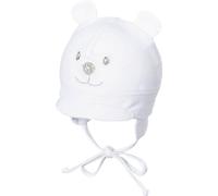 Sterntaler Berretto bebé con Visiera Cappello, Bianco (Weiss 500), 47 Unisex-Bimbi