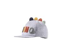 Sterntaler Berretto Cappellino da Baseball Dino, Argento Melange, 55 Bambini e Ragazzi