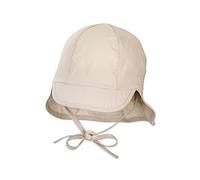 Sterntaler Berretto con Visiera con Protezione per Il Collo Bambini, Beige, 43 Unisex-Bimbi
