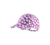 Sterntaler Berretto da Baseball da Bambina con Alta Percentuale di Cotone Stampato con Cuori, Lilla, 49