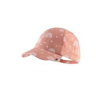 Sterntaler Berretto da Baseball da Ragazza con Alta Percentuale di Cotone Stampato con Arcobaleno e Stelle, Castano Chiaro, 49