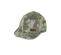 Sterntaler Berretto da Baseball Dinosauro, Verde Scuro, 55 Unisex-Bambini e Ragazzi