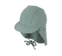Sterntaler - Kid's Peaked Cap with Neck Protection with Cord - Cappellino 49 cm turchese