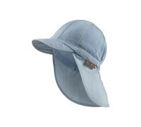 Sterntaler Berretto da Ragazzo con Protezione per Il Collo, Jeans, Grigio/Blu, 49