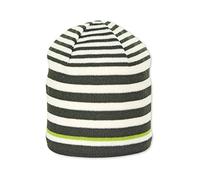 Sterntaler Berretto Unisex a Righe, Verde Scuro, 51 cm
