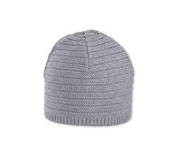 Sterntaler Berretto Unisex per Bambini a Coste, Argento Melange, 39