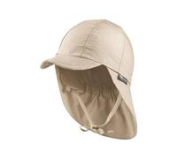 Sterntaler Berretto Unisex per Bambini, con Protezione per Il Collo, Beige, Normale, Beige., 49