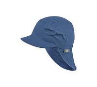 Sterntaler Berretto Unisex per Bambini, con Protezione per Il Collo, Senza Lacci, Blu, 55