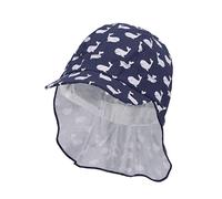 Sterntaler Berretto Unisex per Bambini, Protezione del Collo degli Squali, Colore Blu, Normale, Blu, 51
