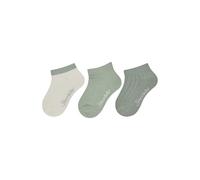 Sterntaler Calzini da sneaker, 3 pezzi, tinta unita