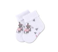 Sterntaler Calzini per bebè, Emmi bambina, Età: 0-4 mesi, Taglia: 14, Bianco