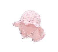 Sterntaler Cappello da Sole a Fiore Bambini, Colore: Rosa, 45 Unisex-Bimbi