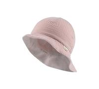 Sterntaler Cappello da Sole Reversibile in Mussola di Cotone, Morbido Cappello Foderato con Mussola di Cotone, Cappello da Sole per Bambini, Rosa Velluto, 47 cm